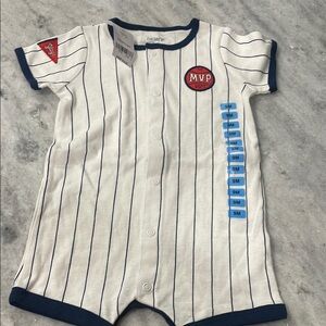 Carter's Striped Baby Romper